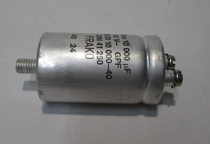 Frako Elko Aluminum GPF Post Electrolytic Capacitor 10000UF 40VDC EKBJD10000-40 - Picture 1 of 3