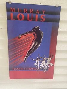 Murray Louis Dance Company  Window Card Poster Broadway NYC  14x22 New Old Stock - Picture 1 of 5