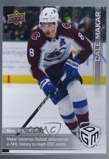 2022-23 Upper Deck Game Dated Moments /599 Cale Makar #20