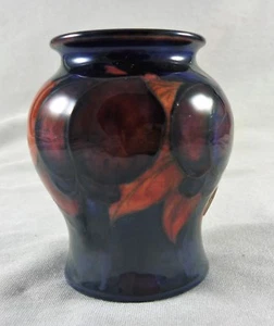FABULOSO JARRÓN ANTIGUO DE COLECCIÓN WILLIAM MOORCROFT FLAMBE WISTERIA C AÑOS 1920 - Imagen 1 de 6