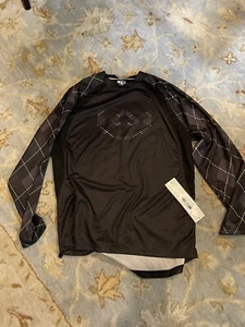 Royal Mountain Bike Jersey Argyle Black Medium - Picture 1 of 3