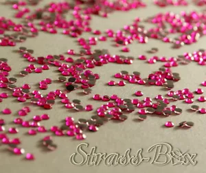 Hotfix 2CUT Strasssteine SS10 HOT FASHION PINK 500 -50000 Menge wählbar AAA - Picture 1 of 24