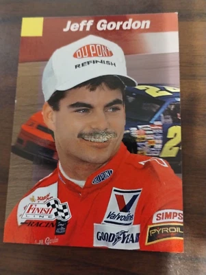 1993 Pro Set Finish Line Racing Jeff Gordon NASCAR Winston Cup Card #110 - Image 1 of 2