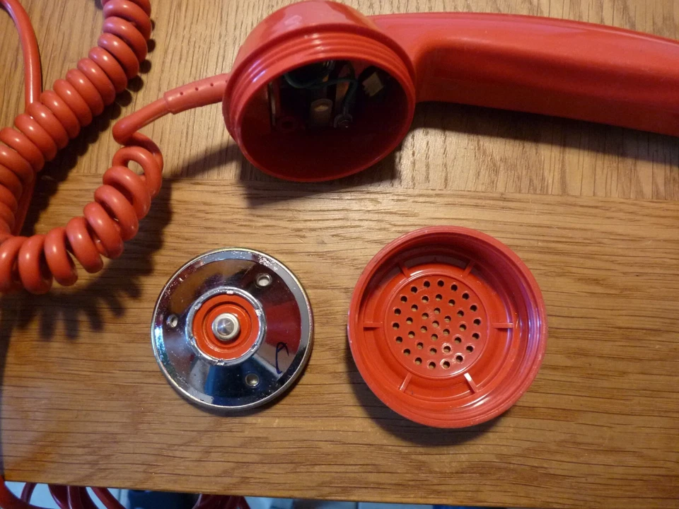 Micro et Récepteur pour Téléphone Vintage Ancien S63 SOCOTEL ou U43 IMPULSOPHONE - Photo 1/1