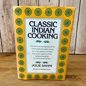 Classic Indian Cooking by Julie Sahni 1980 Hardcover - Picture 1 of 3
