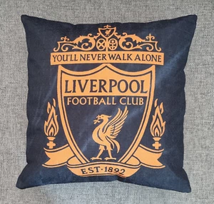 Pair of Liverpool FC 'You'll Never Walk Alone' Cushion Covers - LFC Fan - Picture 1 of 7