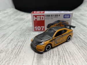 TOMICA #107 LEXUS IS F CCS-R 1/66 from Japan - Picture 1 of 10