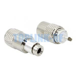 1pcs UHF PL-259 Male Plug Solder RF Connector For RG58 RG400 RG142 LMR195 Cable - Picture 1 of 5