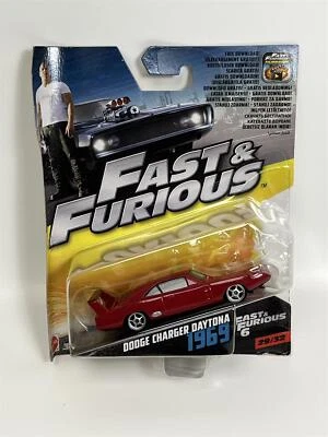 Fast & Furious Dodge Charger Daytona 1969 1:55 Scale Mattel FCN86D B19 - Image 1 of 4