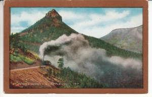 Colorado - St. Peter's Dome on the CCSL - Cripple Creek Trip - Postcard  ca 1908 - Picture 1 of 2