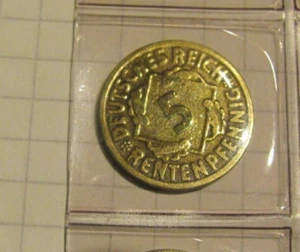 5 Rentenpfennig Deutsches Reich - 1923 - - G - sammeln - Bild 1 von 2