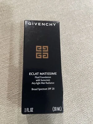 Givenchy Eclat Matissime Fluid Foundation SPF 20 - # 8 Mat Amber 30ml/1oz - Image 1 of 4