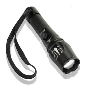 1800Lum 5-Mode Adjustable Focus LED Zoomable Flashlight Lantern For Outdoor Bike - Picture 1 of 5