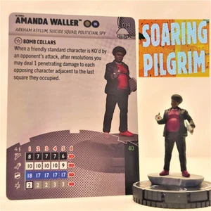 DC Heroclix  AMANDA WALLER - 039 - RARE  DC Notorious Set #39 - Picture 1 of 1