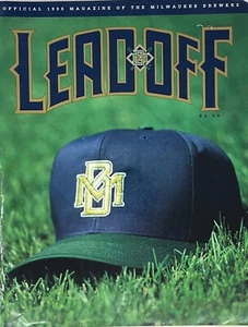 Lot 3 Programs w/ Tickets Brewers Angels 1996 Indians Sox 1995 Mariners Abbott - Picture 1 of 5