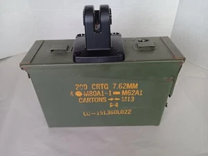 MODIFIED US Military Metal Ammo Can Box 200 Cartridges 7.62MM, M13 Army MODIFIED - Picture 1 of 14