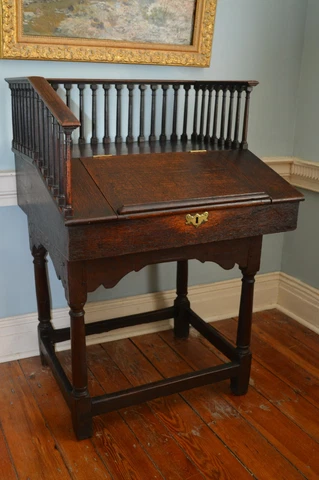 Early Oak Desk C.1720  (RARE!) Cover