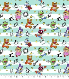 Muppets Baby Playing Cotton Fabric - Picture 1 of 4