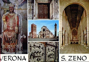 VERONA S.ENO CARTOLINA POSTCARD CARTE POSTALE - Picture 1 of 1