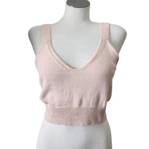 BP V Neck Blush Pink Women's Sweater Cami Size M NWT - Picture 1 of 6