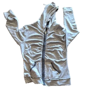SUGAR RUSH JUNIORS GRAY HOODIE JACKET - Picture 1 of 4