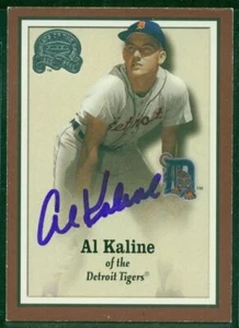098, Original Autograph, Al Kaline HOF, 2000 Fleer Greats, #59, Tigers - Picture 1 of 3