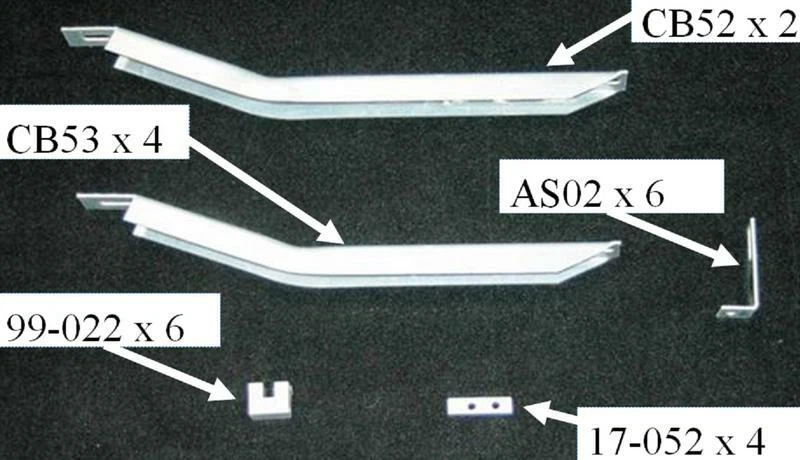Running Board Mounting Bracket Fits: 2015-2017 GMC Terrain, 2010-2014 GMC Terrai - Image 1 of 1