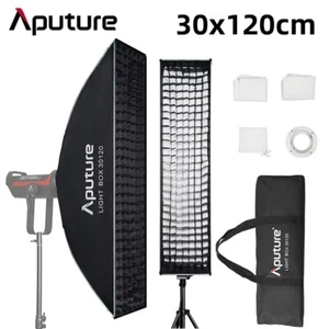 Aputure Light Box 30120 Square Rectangle Softbox Grid Bowens for 200X 300X 60X S - Picture 1 of 6