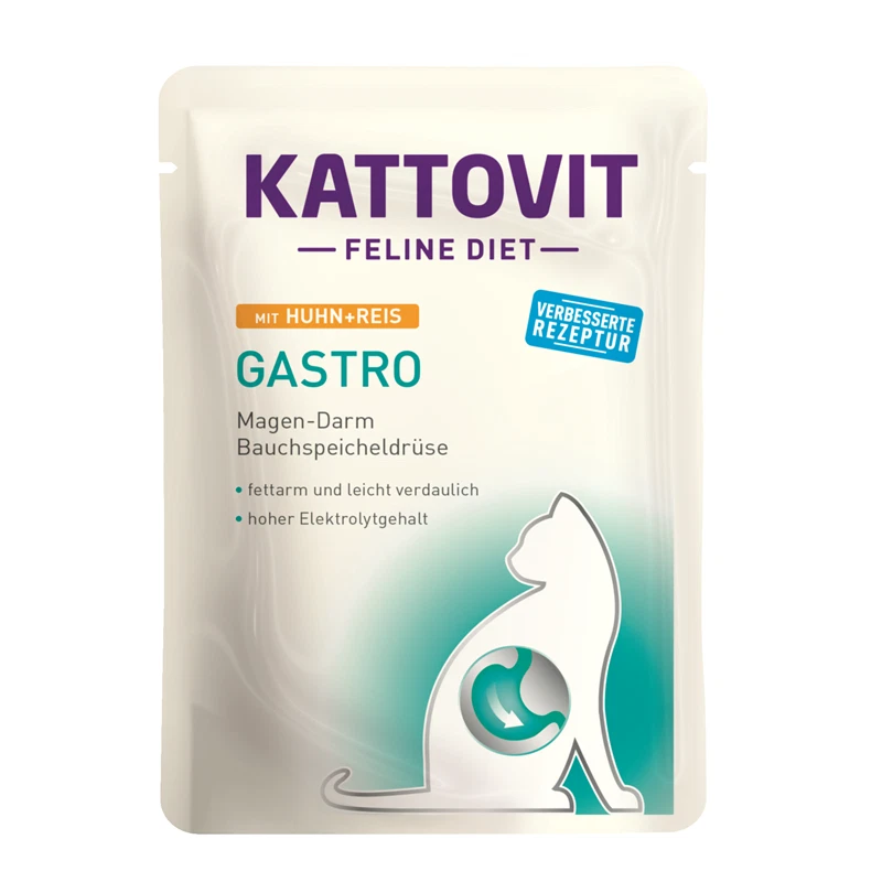 Kattovit Gastro Huhn & Reis 24 X 85g