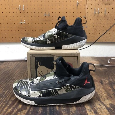 Jordan Jumpman Hustle lona oliva AQ0397-003 - talla 10,5 Nike Foto 1 de 4