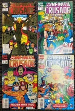 Infinity Crusade #1 2 4 5 Comic Book Lot 4 Books Marvel Comics VF/NM