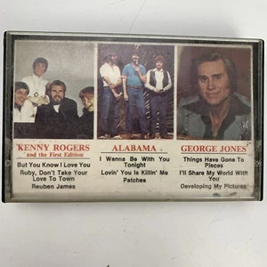 Kenny Rogers George Jones Alabama (Cassette) - Picture 1 of 2