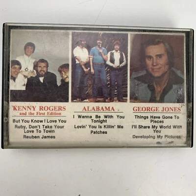 Kenny Rogers George Jones Alabama (Cassette) - Image 1 of 2