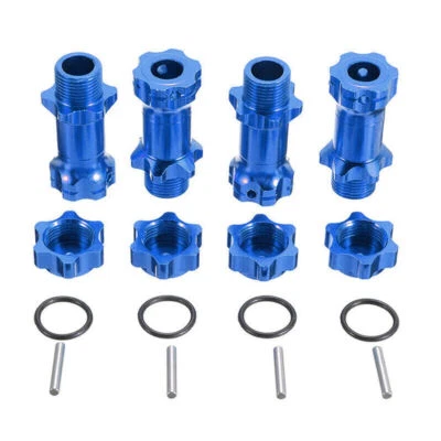 Adaptador de extensión de buje hexagonal de rueda de 17 mm aluminio de 30 mm para piezas de automóviles HSP 1/8 RC Foto 1 de 4
