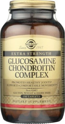 Complejo de glucosamina condroitina Solgar Extra Strength 150 comprimidos Foto 1 de 3