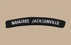 US Naval Air Reserve NAVAIRES Jacksonville Florida UIM Shoulder Rocker Tab (02) - Bild 1 von 1
