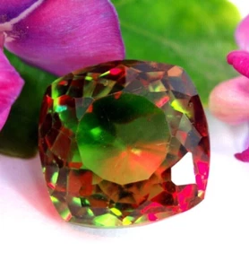 51.00 Ct. Large Andalusite Multi-color Cushion Cut Loose Gemstone Gift for Women - Picture 1 of 10