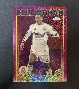 2024-25 Topps Competiciones de Clubes UEFA Magenta Shimmer Refractor Jude Bellingham - Imagen 1 de 2