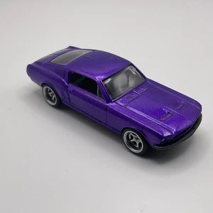 Hot Wheels 1967 FORD MUSTANG IN LILA MIT REAL RIDERS (CUSTOM) - Bild 1 von 7