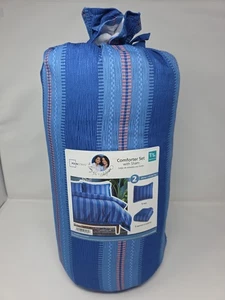 Mainstays 2 Piece Comforter Set Plus Storage Bag T/TXL - Picture 1 of 6