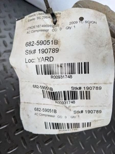 AC Compressor Fits 06-10 SCION TC 931748 - Picture 1 of 12