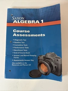 saxon Algebra 1, (4th Edition), Course Assessments - Picture 1 of 4