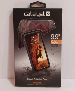 iPhone 11 Katalizator Ochrona przed uderzeniami Etui Odporne na upadek Lekkie Stealth Czarne - Zdjęcie 1 z 4