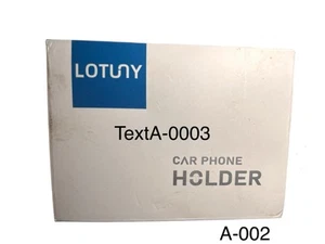 LOTUNY Soporte Universal para Teléfono para Coche | Soporte para Salpicadero/Parabrisas | GPS Manos Libres - Imagen 1 de 3
