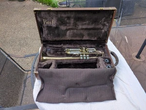 Bach 239G, medium large bore, Stradivarius C Trumpet, with Gold Brass Bell - Picture 1 of 12