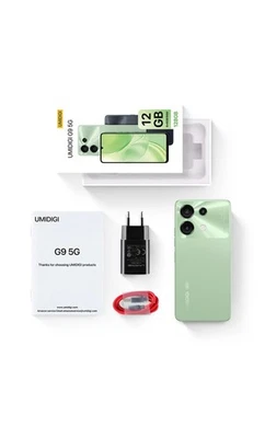 UMIDIGI G9 5G 6GB+128GB Android 14 Octa Core 5000mAh 6.75'' Unlocked Smartphone - Image 1 of 4