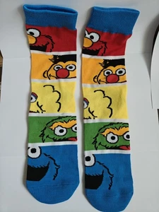 Sesamstraße One Size Sneaker Socken Ernie Krümmel Monster Zeichentrick Comic - Bild 1 von 2