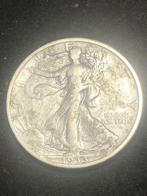 1933 S Walking Liberty Half $ (YOU GRADE) Better Date 90% Silver Investment Coin - Image 1 of 4