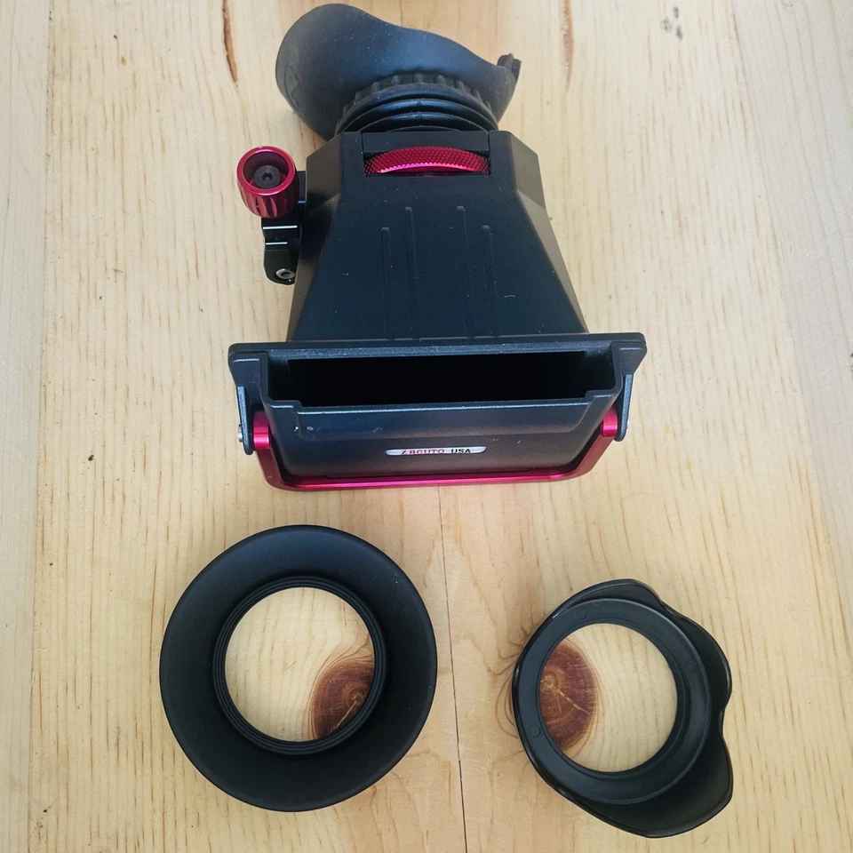 Zacuto C300/500 Z-Finder Pro Optical Viewfinder for Canon C300 C500 w Extras - Image 1 of 4
