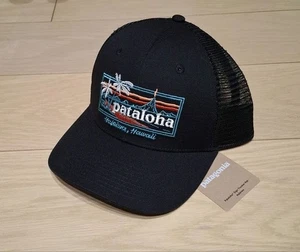 Gorra de malla Patagonia Patagonia negra Hawaii limitada nueva sin usar excelente estado - Imagen 1 de 4